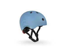 Kaski Dla Dzieci|Przydatne Akcesoria | Scootandride Kask S-M dla dzieci 3+ Steel