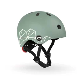 Kaski Dla Dzieci|Przydatne Akcesoria | Scootandride Kask XXS-S dla dzieci 1-5 lat Green Lines