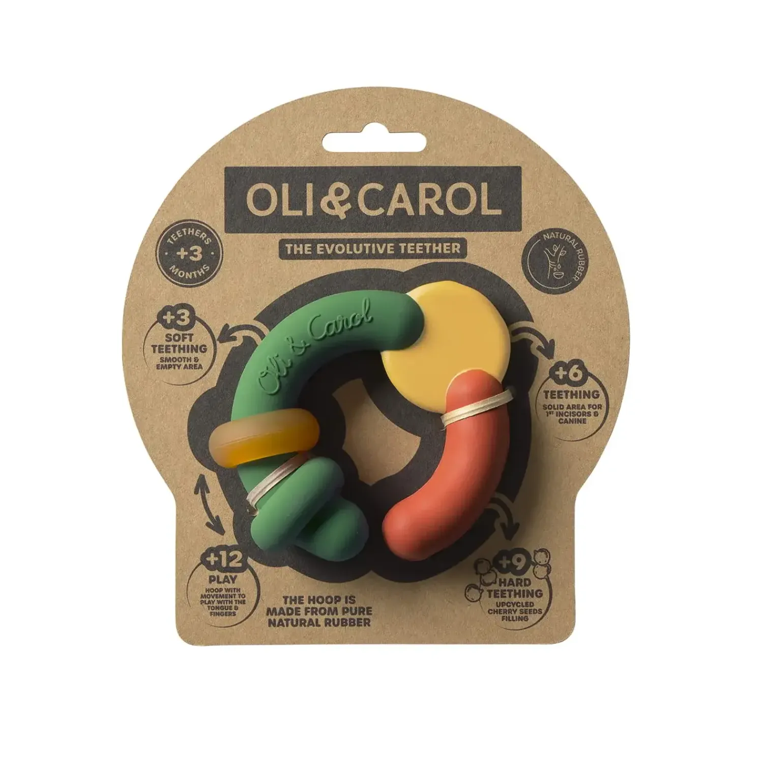 Gryzaki|Gryzaki | Olivio & Co Kauczukowy gryzak Evolutive Capsule