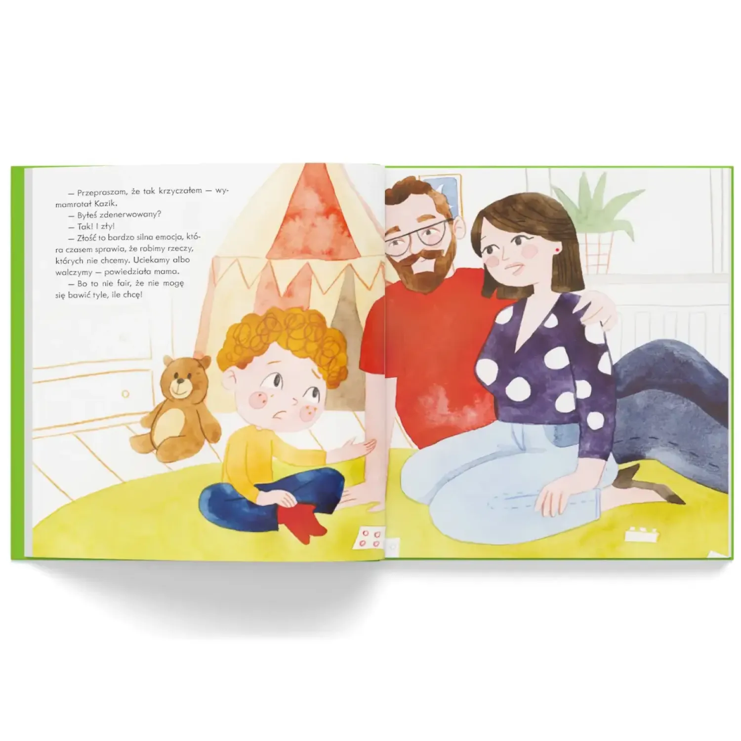 Oswajanie Emocji|5-8 Lat | Wydawnictwo Media Rodzina Kazik czuje złość