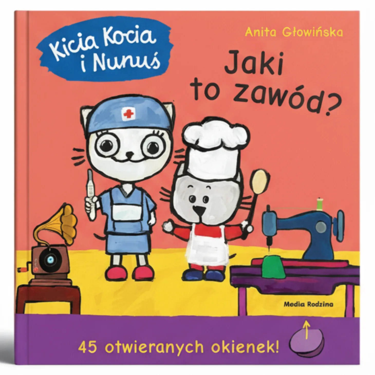 Kicia Kocia i Nunuś. Jaki to zawód?