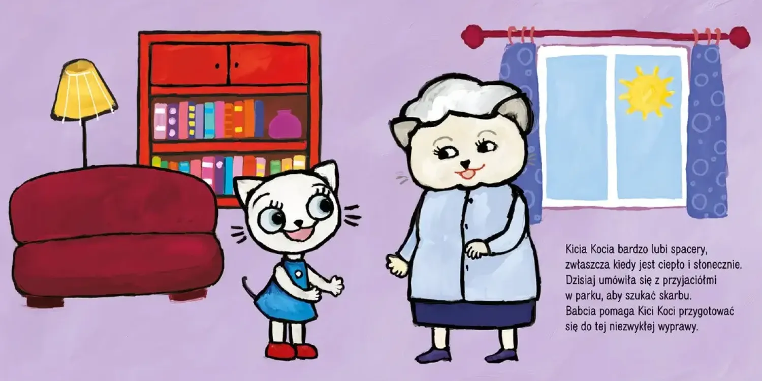 Kicia Kocia|2-5 Lat | Wydawnictwo Media Rodzina Kicia Kocia. Wyprawa po skarb