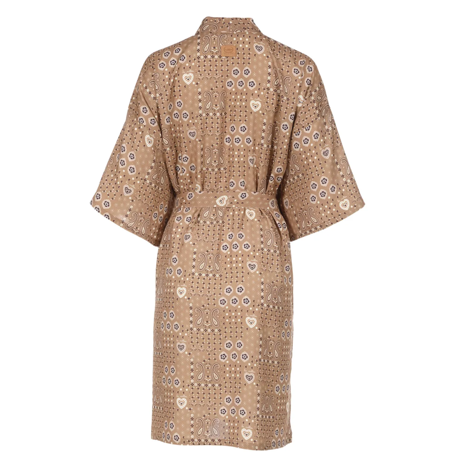 Szlafroki I Koszule Do Karmienia | La Millou Kimono Bambusowe - BANDANA MOCCA