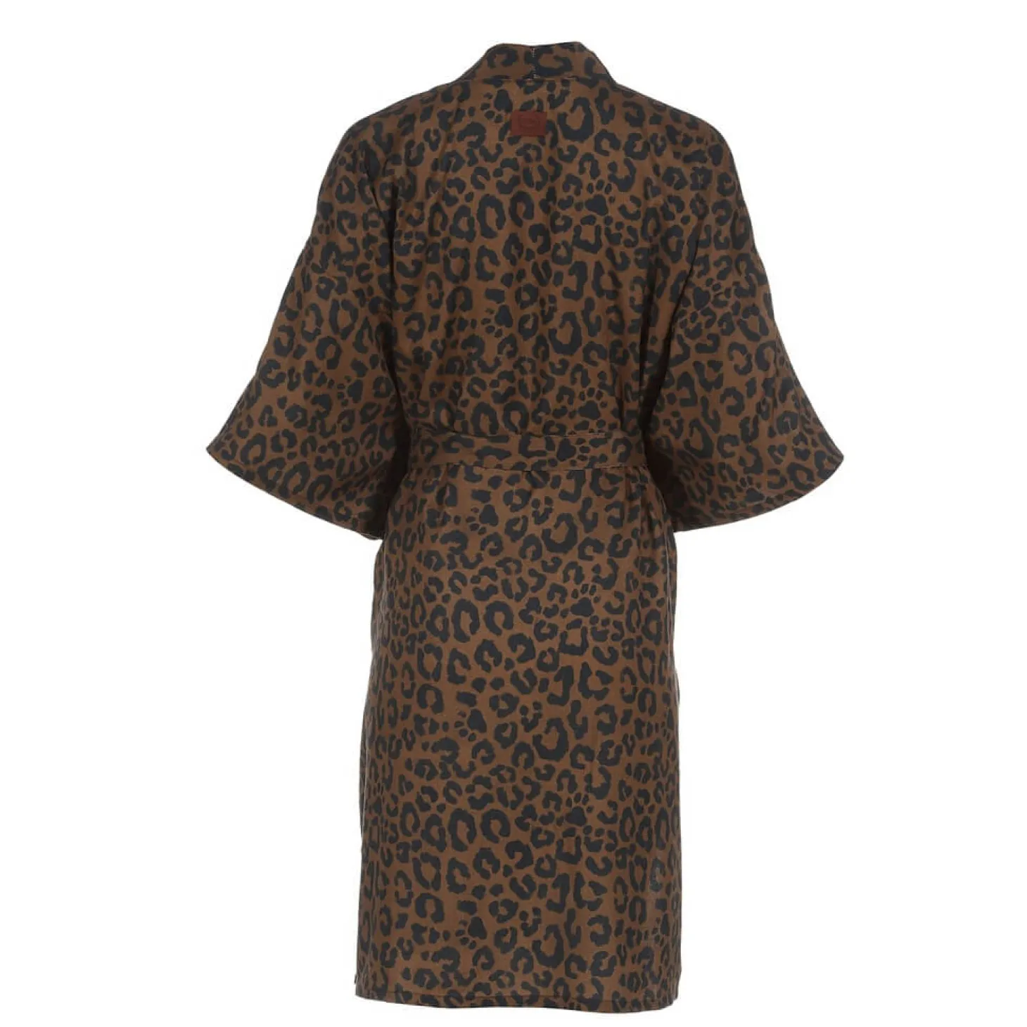 Kimono Bambusowe - LEOPARD CHOCO by Magdalena Lamparska