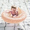 12M+|Plażowe | The Swim Essentials Kółko treningowe dla dzieci Leopard Old Pink