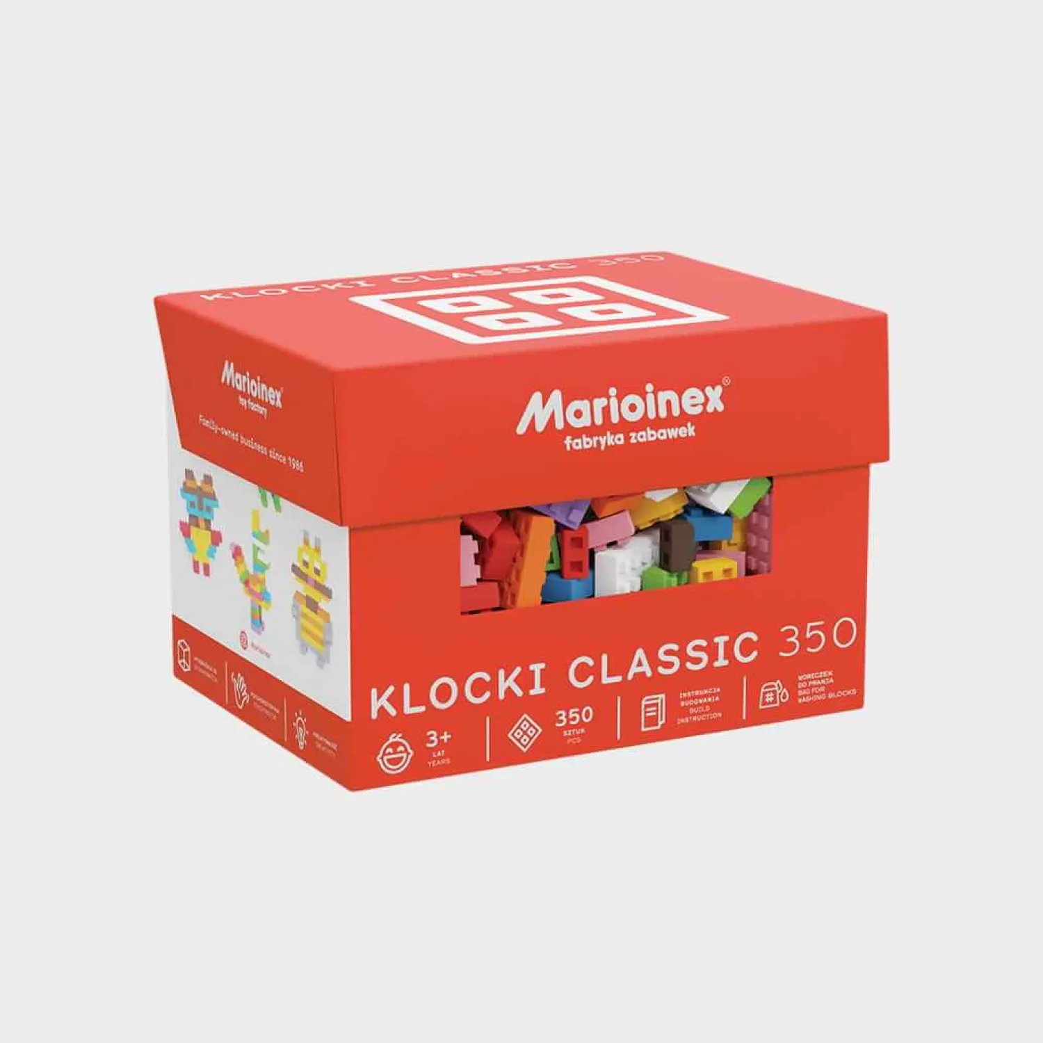 Klocki | Marioinex Klocki Classic 350 szt.