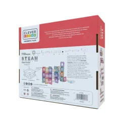 Klocki magnetyczne Ball Run Creative Pack Pastel - 110 el.