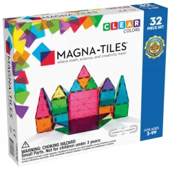 3 Lata +|4 Lata + | Magna-Tiles Klocki Magnetyczne Classic 32 el.