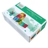 6 Lat+|3 Lata + | Cleverclixx Klocki magnetyczne Curved Dome Pack Intense - 47 el.
