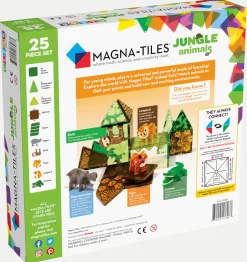 3 Lata +|4 Lata + | Magna-Tiles Klocki Magnetyczne Jungle Animals 25 el.
