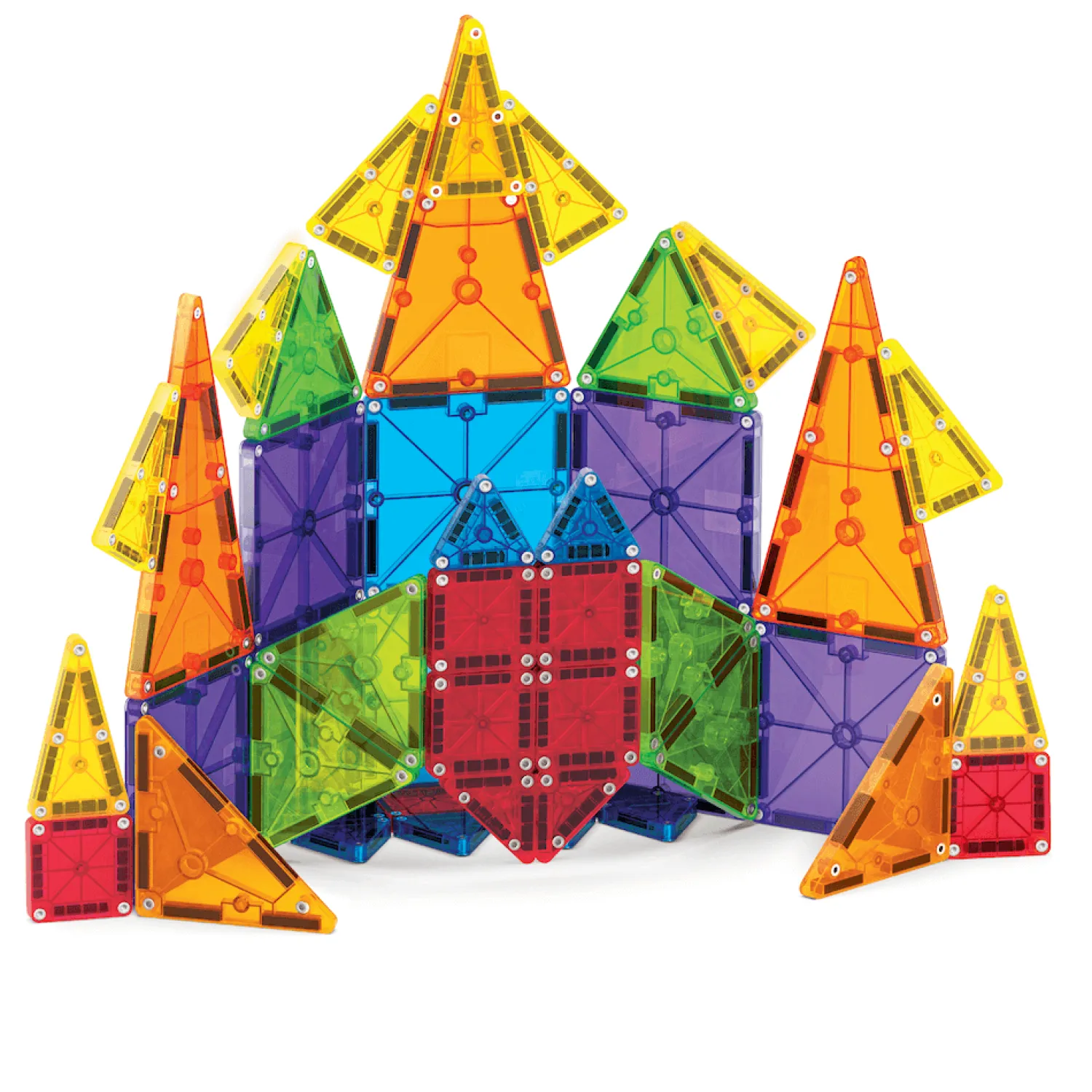 3 Lata +|4 Lata + | Magna-Tiles Klocki Magnetyczne microMAGS 46 el. COMBO