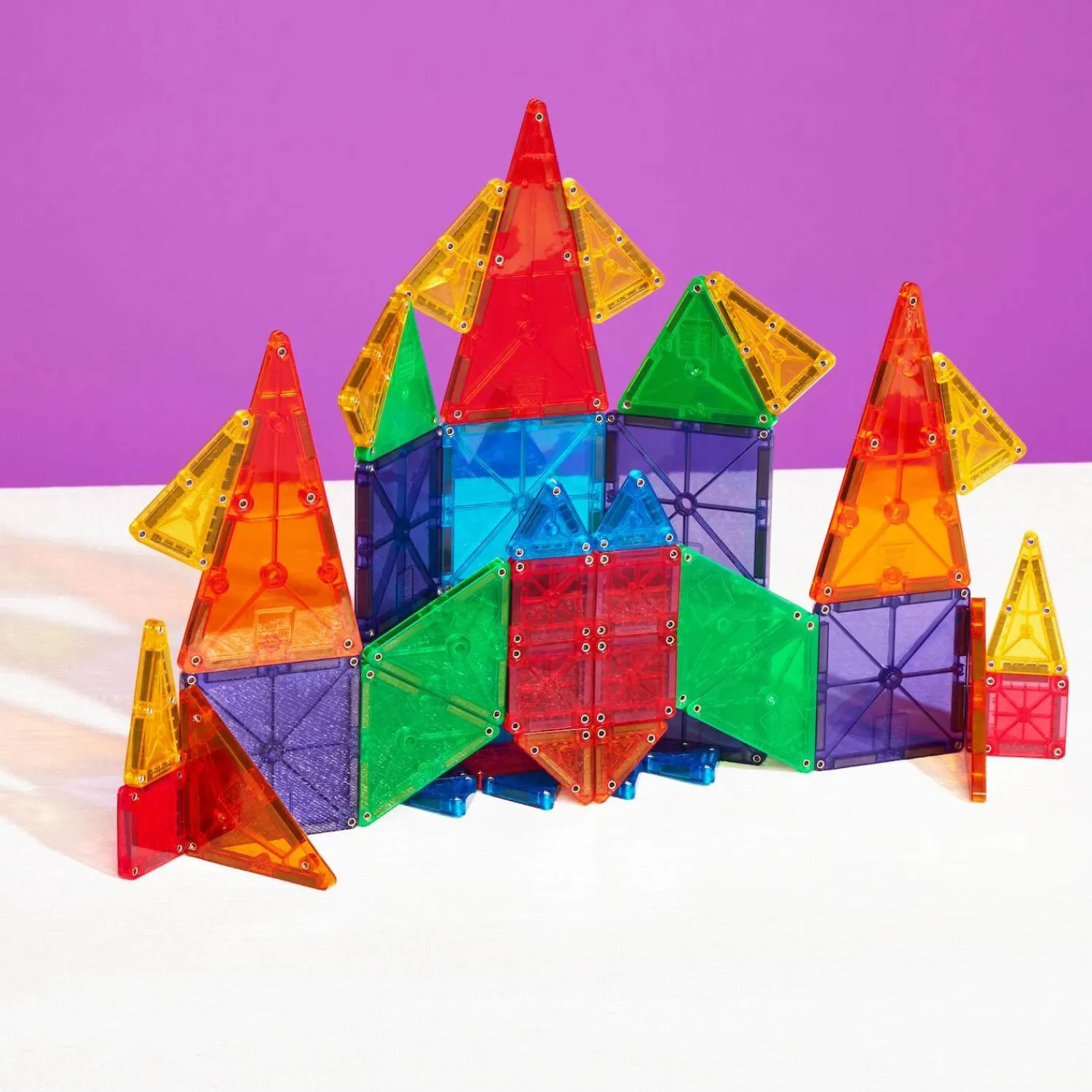3 Lata +|4 Lata + | Magna-Tiles Klocki Magnetyczne microMAGS 46 el. COMBO