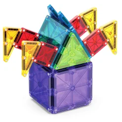 3 Lata +|4 Lata + | Magna-Tiles Klocki Magnetyczne microMAGS 46 el. COMBO