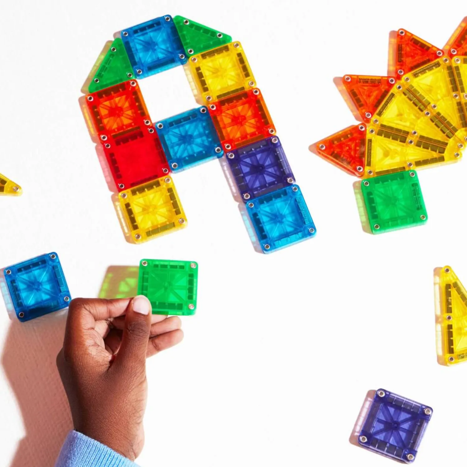 3 Lata +|4 Lata + | Magna-Tiles Klocki Magnetyczne microMAGS 70 el.