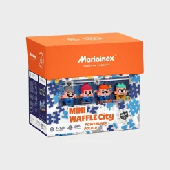 8 Lat+|6 Lat+ | Marioinex Klocki MINI Waffle City Posterunek Policji 280 el.