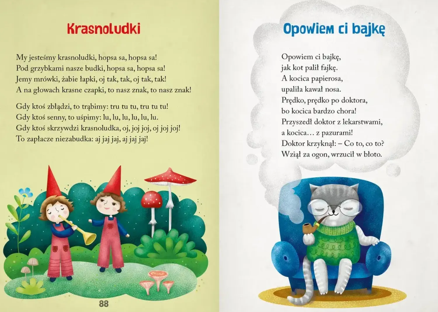2-5 Lat | Wydawnictwo Wilga Koci, koci łapci i inne rymowanki