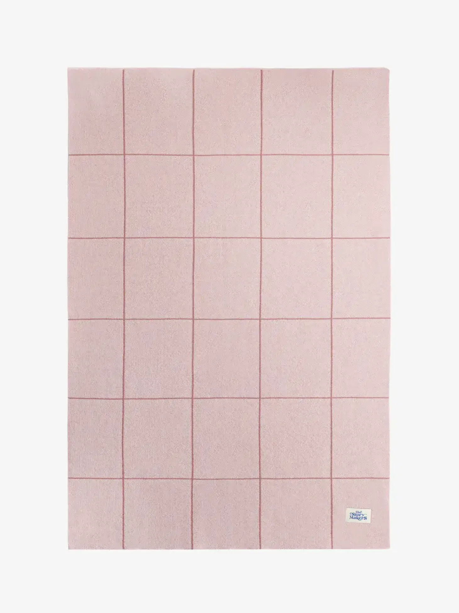 Koc merino 80 x 105 cm - różowy