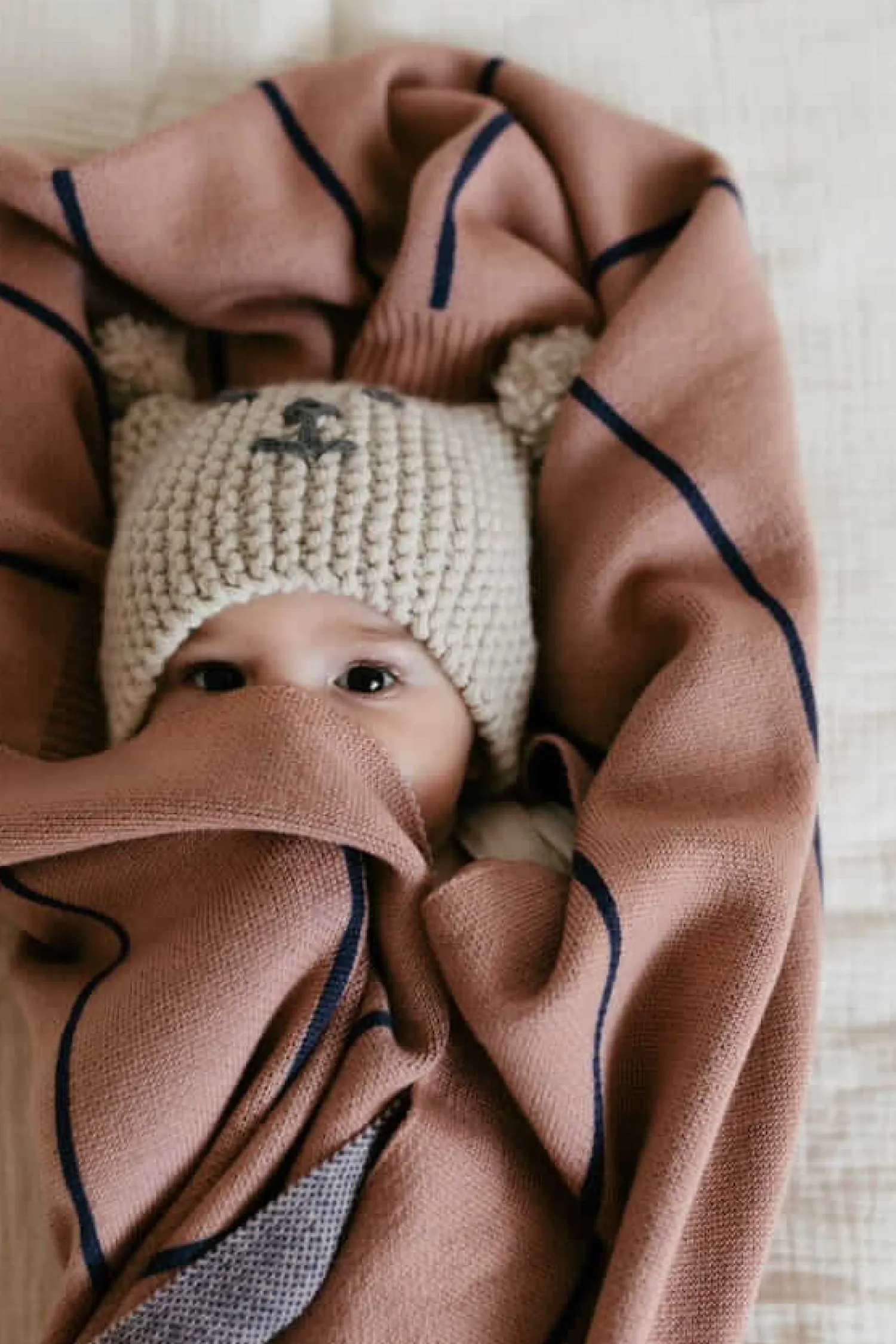 Kocyki|Kocyki | The Story Makers Koc merino 100 x 140 cm - sweatheart kid