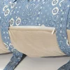 Przydatne Akcesoria | La Millou Koc piknikowy z kieszonką, mata do zabawy XXL 180x190 - BANDANA DENIM