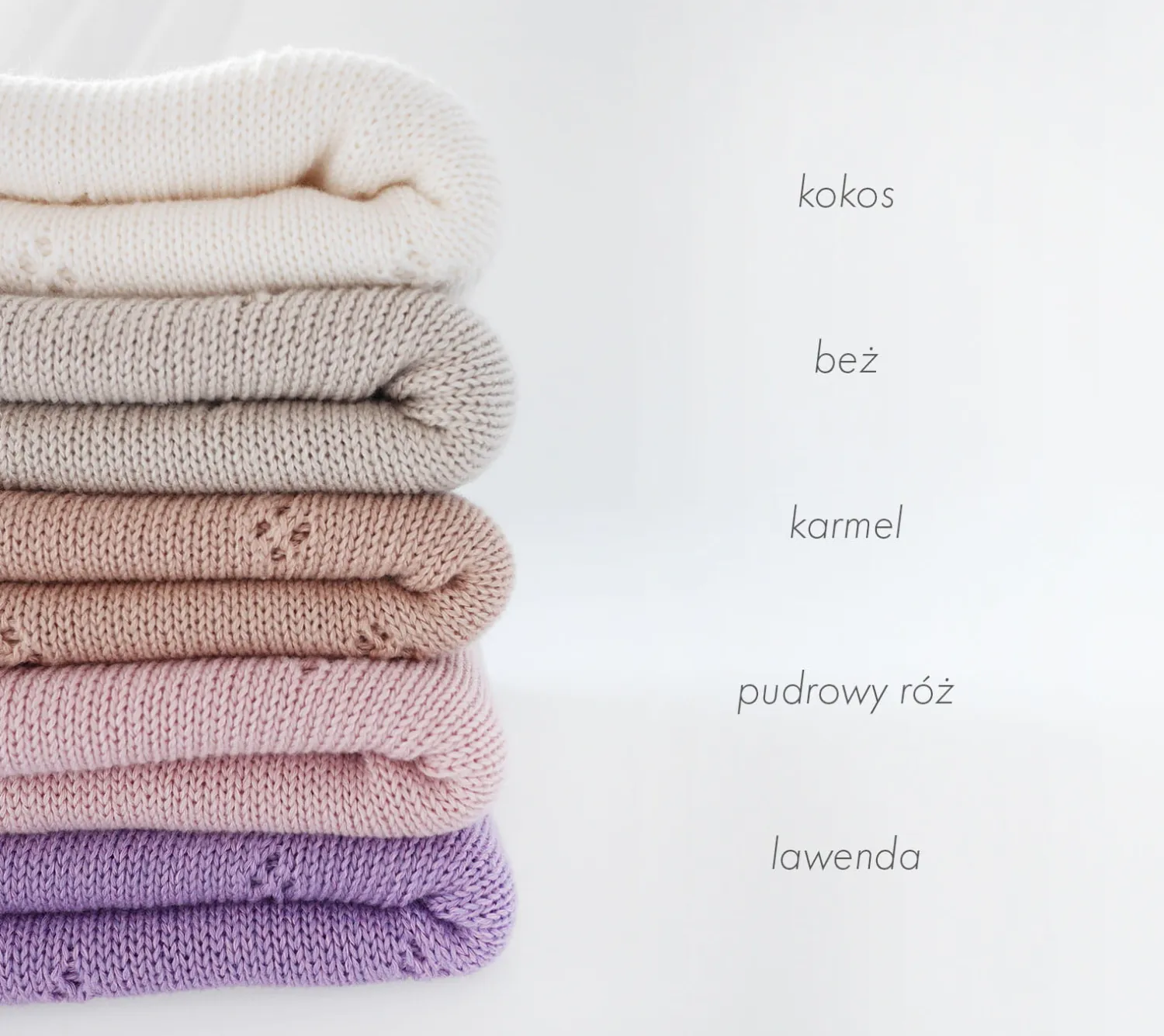 Kocyki|Kocyki | Lullalove Kocyk ażurowy DAISY - beż