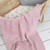 Kocyk BUBBLE dusty pink