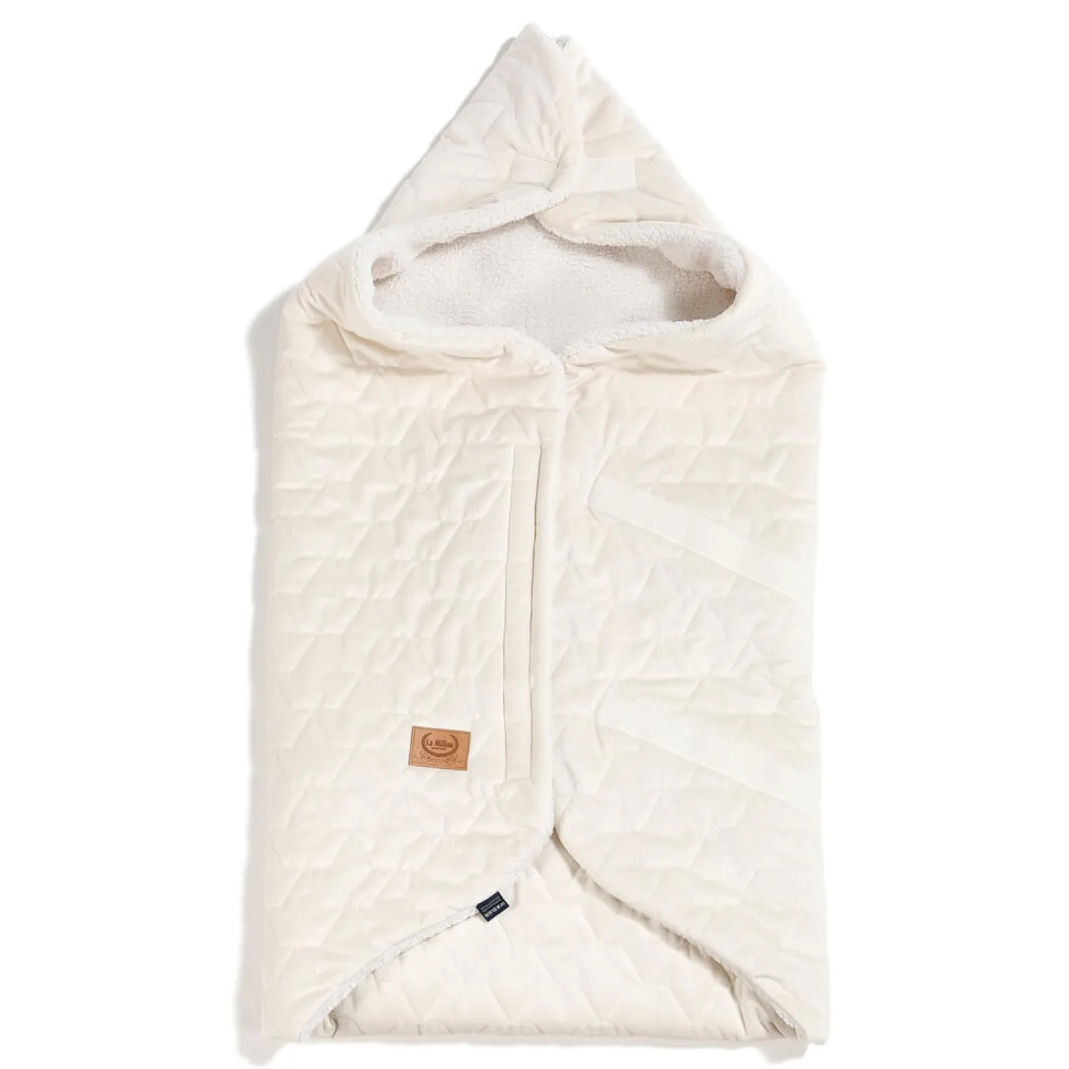 Kocyki|Kocyki I Otulacze Do Fotelika | La Millou Kocyk do fotelika samochodowego MULTI - TEDDY BEAR CREAM