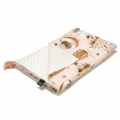 Kocyki | La Millou Kocyk light przedszkolaka by WhatAnnaWears – FLY ME TO THE MOON NUDE, ECRU