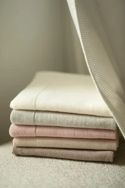 Kocyki|Kocyki | Amori Amori Kocyk Merino Cozy - delikatny róż