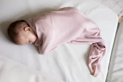 Kocyki|Kocyki | Amori Amori Kocyk Merino Cozy - delikatny róż