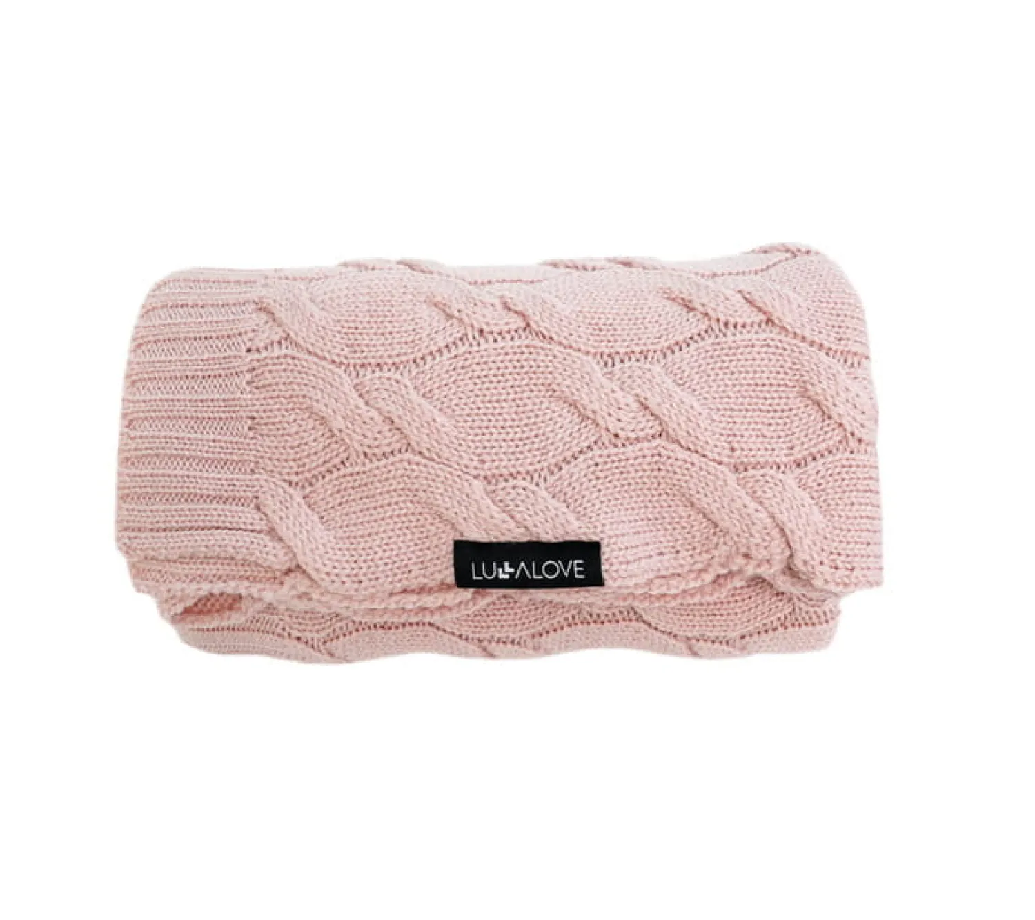 Kocyki|Kocyki | Lullalove Kocyk z wełny merino WARKOCZ - pudrowy róż, kolekcja PREMIUM