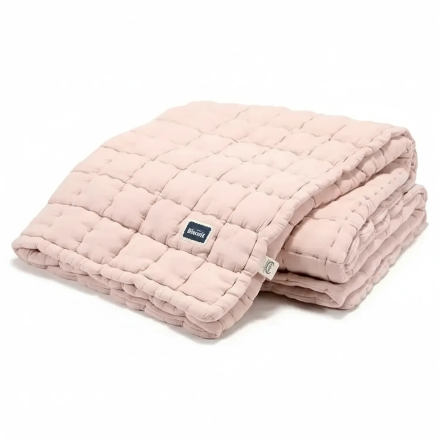 Pościel Z Wypełnieniem | La Millou Kołdra Muślin Biscuit 100x120cm - POWDER PINK