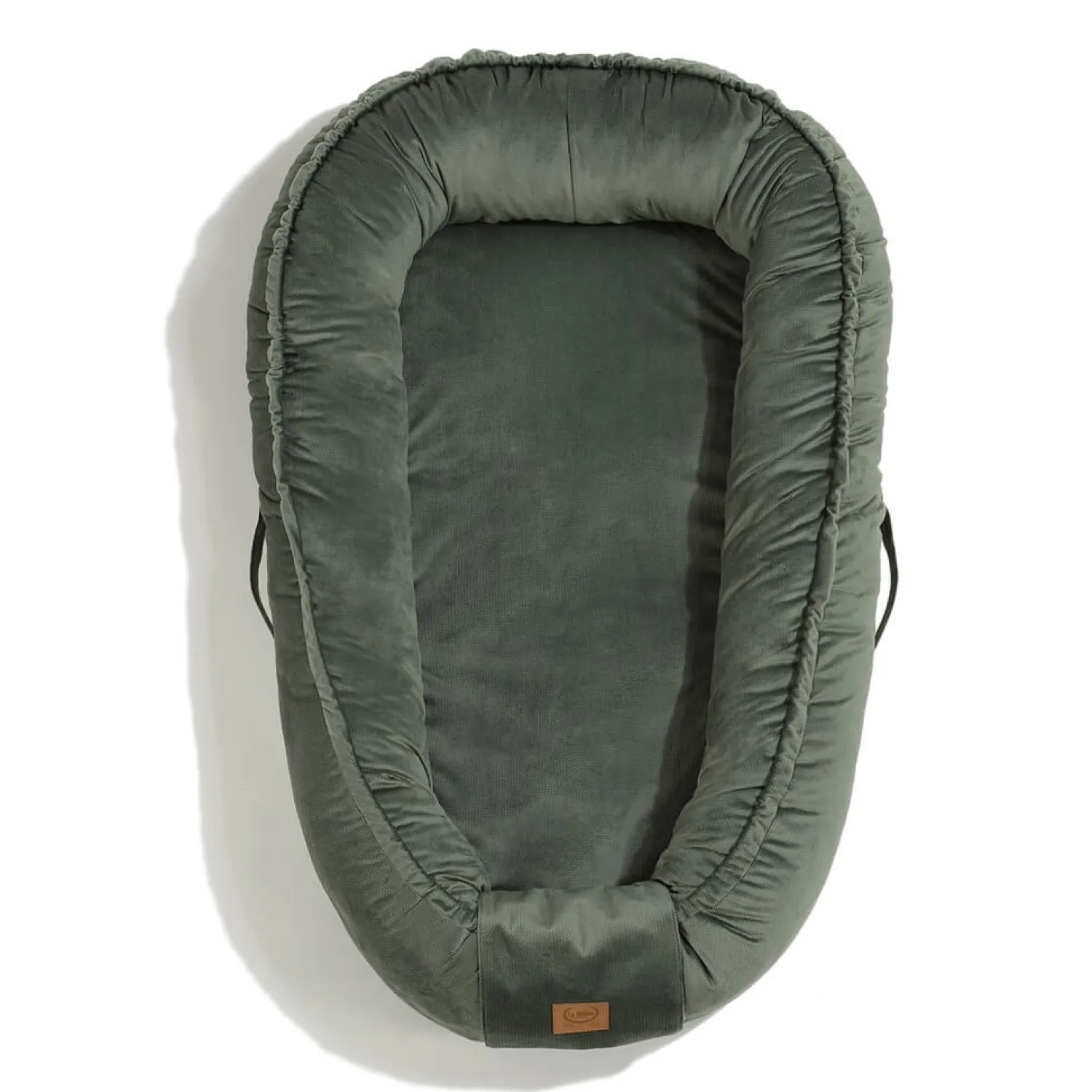 Gniazdka Niemowlęce|Gniazdka Niemowlęce | La Millou Kokon niemowlęcy BEST NEST VELVET PURE - KHAKI