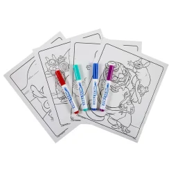 Kolorowanki | Crayola Kolorowanka dla dzieci i 4 niebrudzące magiczne flamastry Color Wonder Mess Free Lilo i Stitch 3+