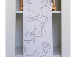 Kolorowanka w rolce Figury Geometryczne 30m