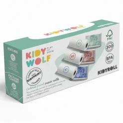 8 Lat+|6 Lat+ | Kidywolf Kolorowe rolki papieru termicznego samoprzylepnego do aparatu KIDYROLL