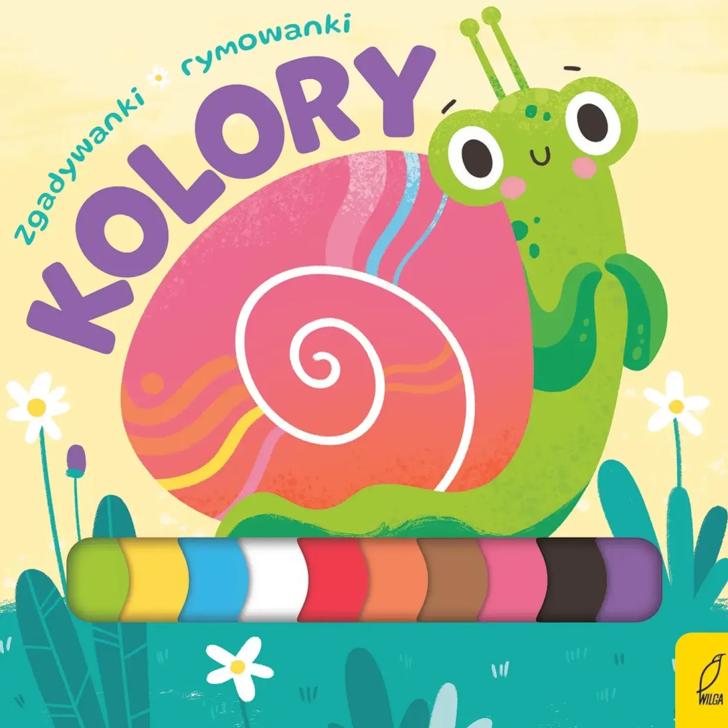 2-5 Lat|0-2 Lat | Wydawnictwo Wilga Kolory. Zgadywanki, rymowanki