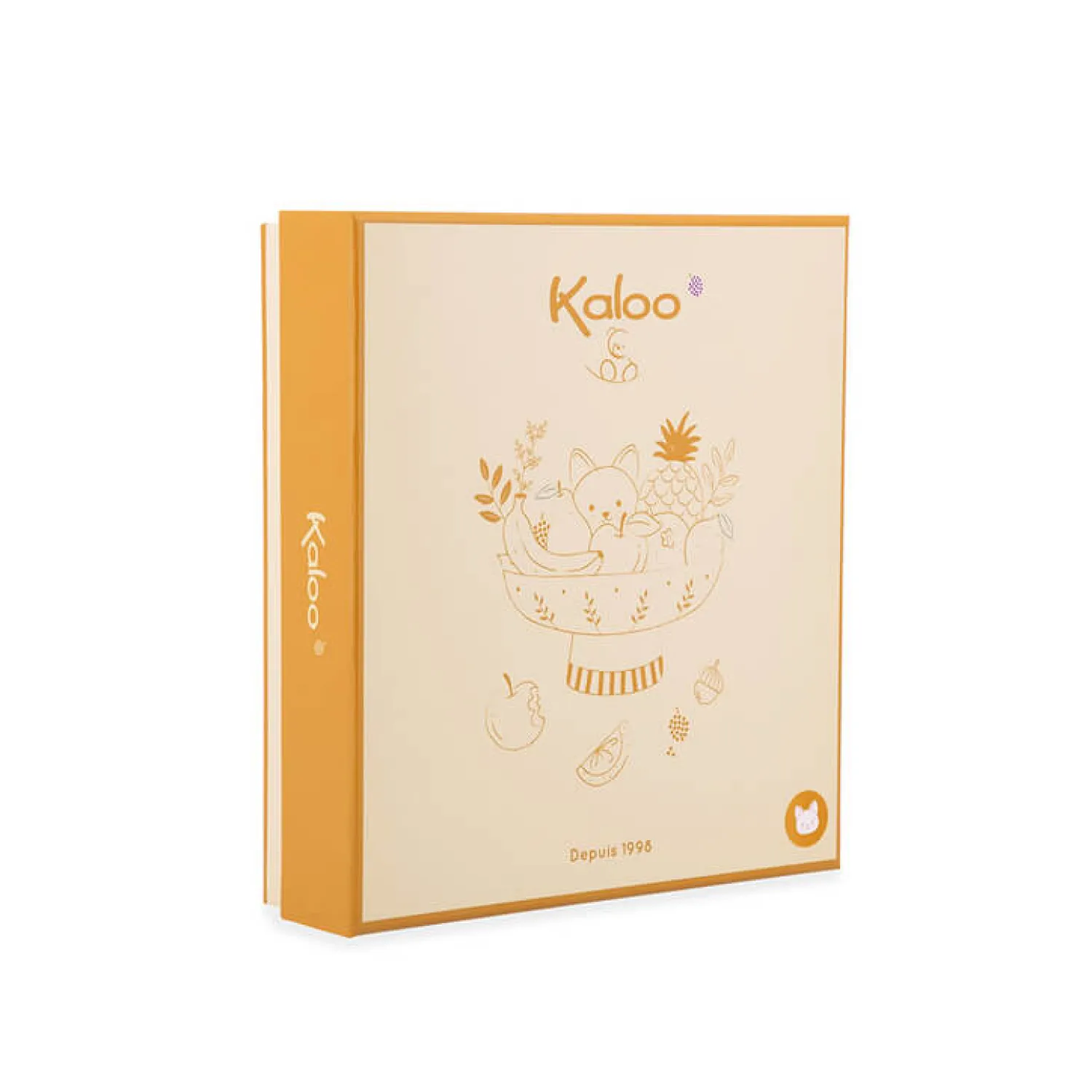 Kocyki Doudou|Kocyki Doudou | Kaloo Komforter z silikonowym gryzakiem 23 cm Wiewiórka Grignoti