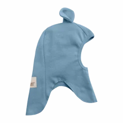 Kominiarka bawełniana z uszkami misia - Windward Blue