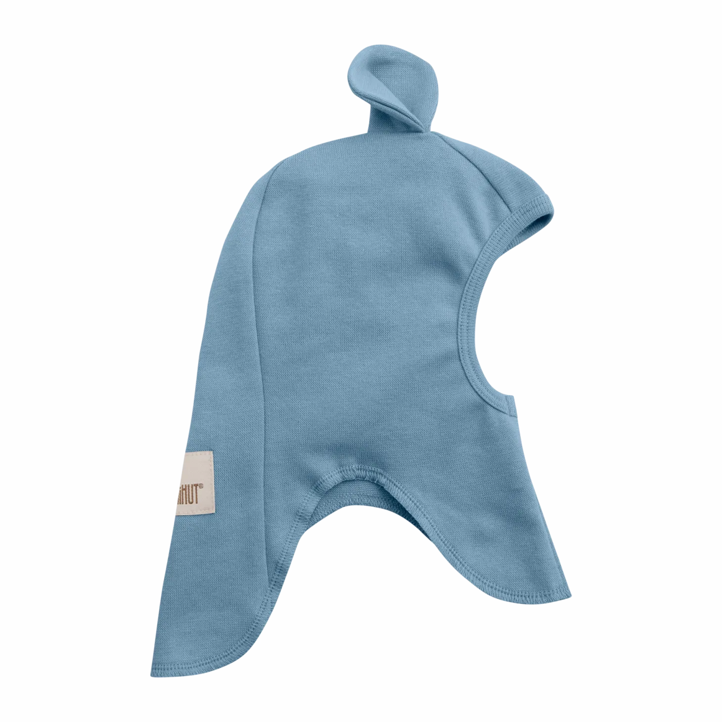 Kominiarka bawełniana z uszkami misia - Windward Blue