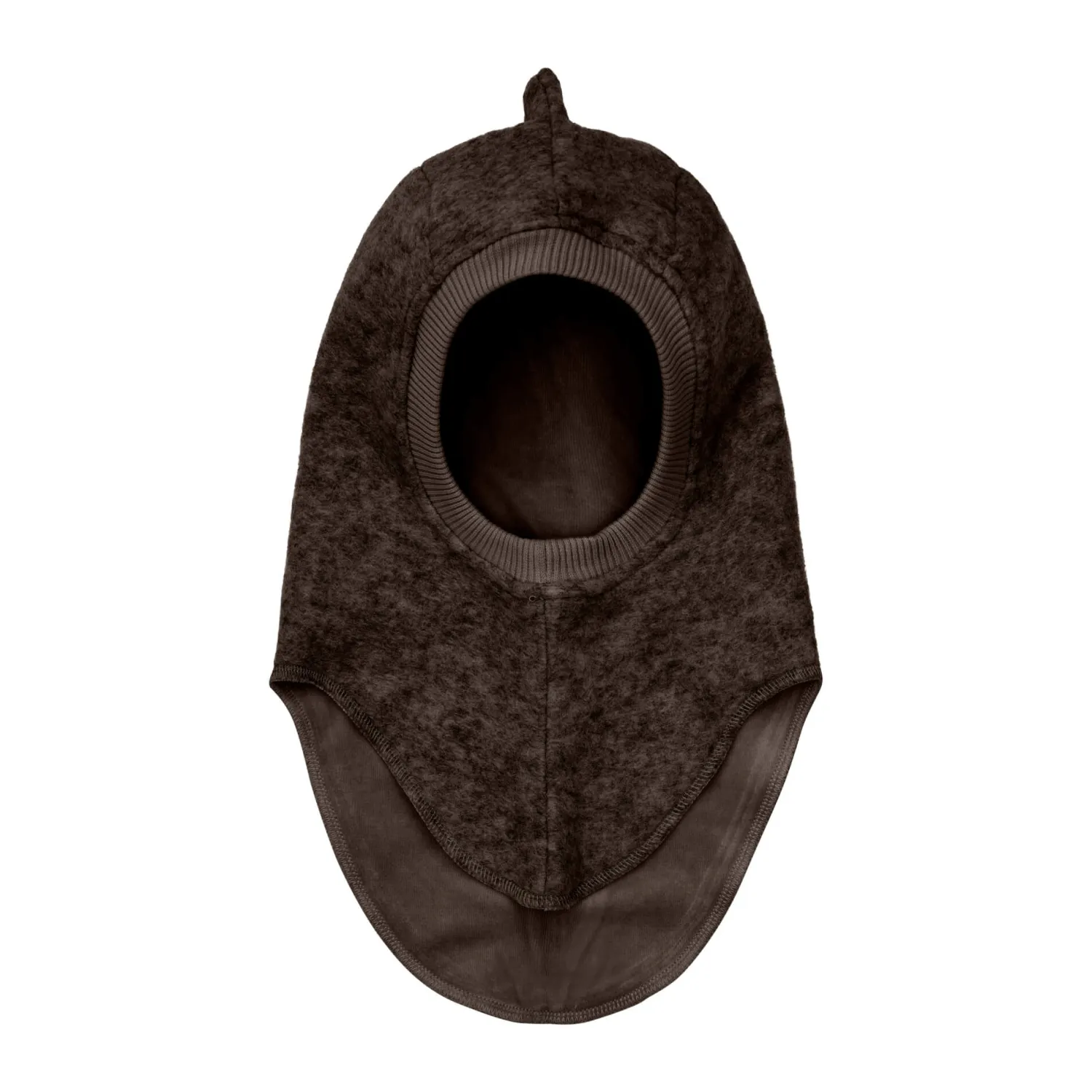 Na Główkę|Kominy, Chustki, Apaszki | HUTTEliHUT Kominiarka z kolcami dinozaura - Dark Brown Melange