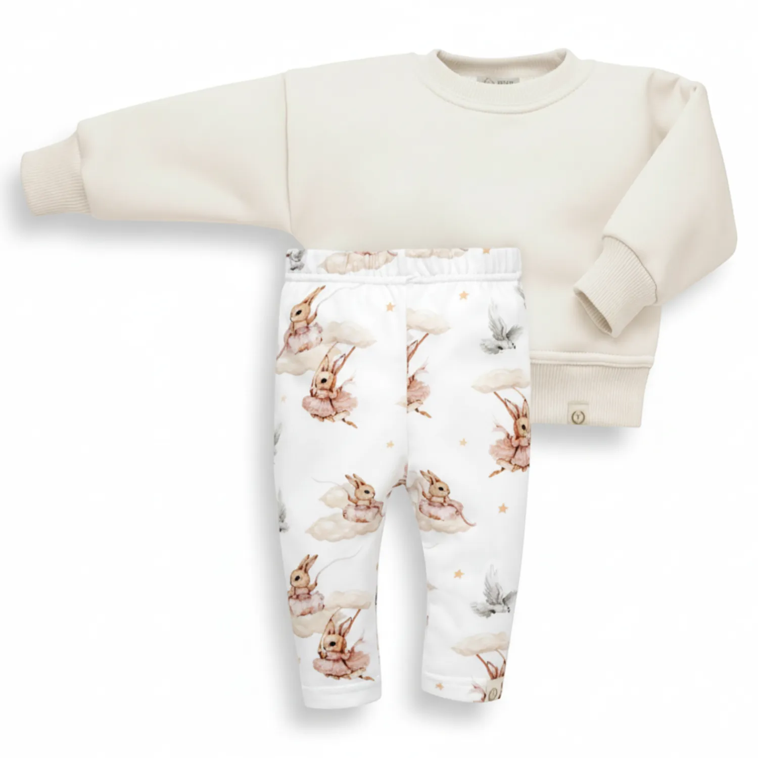 Ubranka Dziecięce | YOSOY Komplet bluza i legginsy TUTU RABBITS 98-104