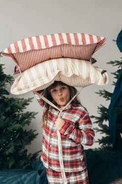 Pościel Przedszkolaka|Pościel Z Wypełnieniem | La Millou Komplet pościeli bawełnianej HYGGE - STRIPES PINK