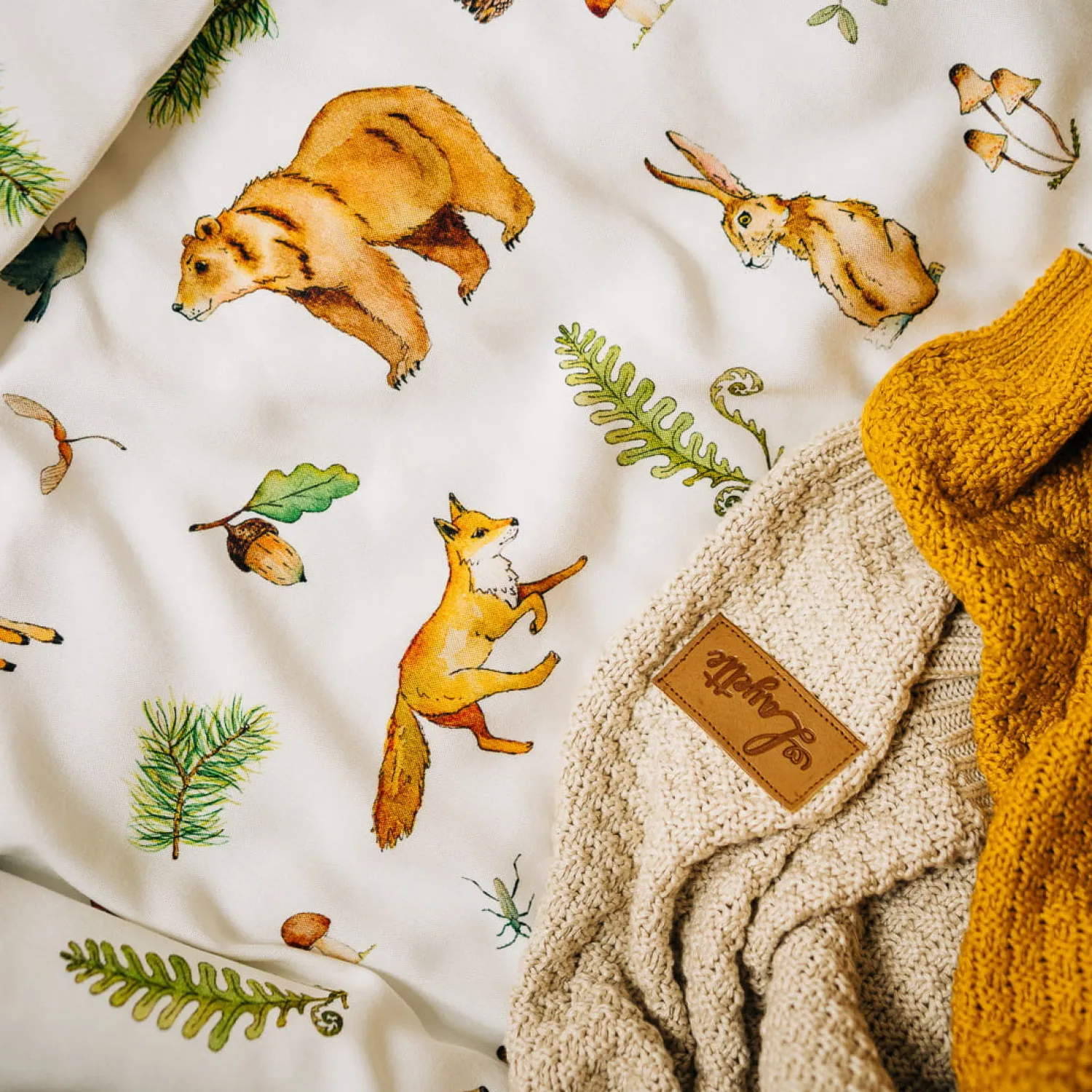 Pościel Z Wypełnieniem|Pościel Z Wypełnieniem | Layette Komplet pościeli z wypełnieniem Woods