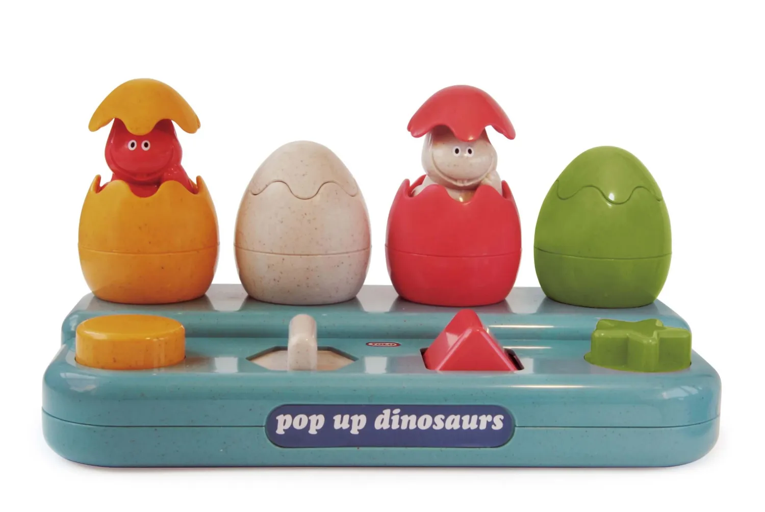 12M+|Aktywizujące | TOLO Bio Konsola Pop Up Dinozaury 12m+