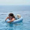 12M+|Plażowe | Vanilla Copenhagen Koło do pływania Baby Blue Craby z siedziskiem