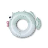 6 Lat+|Do Kąpieli | The Swim Essentials Koło do pływania dla dzieci Ø95 cm Ryba - Green Puck Pufferfish