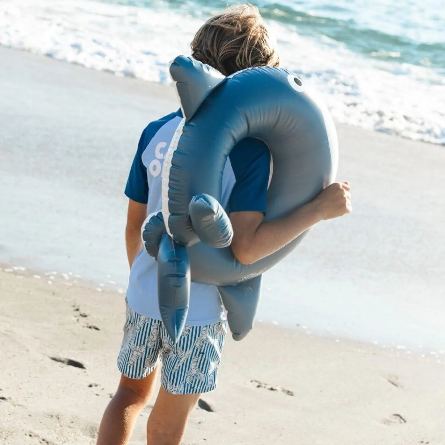 Do Kąpieli|3 Lata + | The Swim Essentials Koło do pływania dla dzieci Ø 55 cm - Whale, Walter Whale