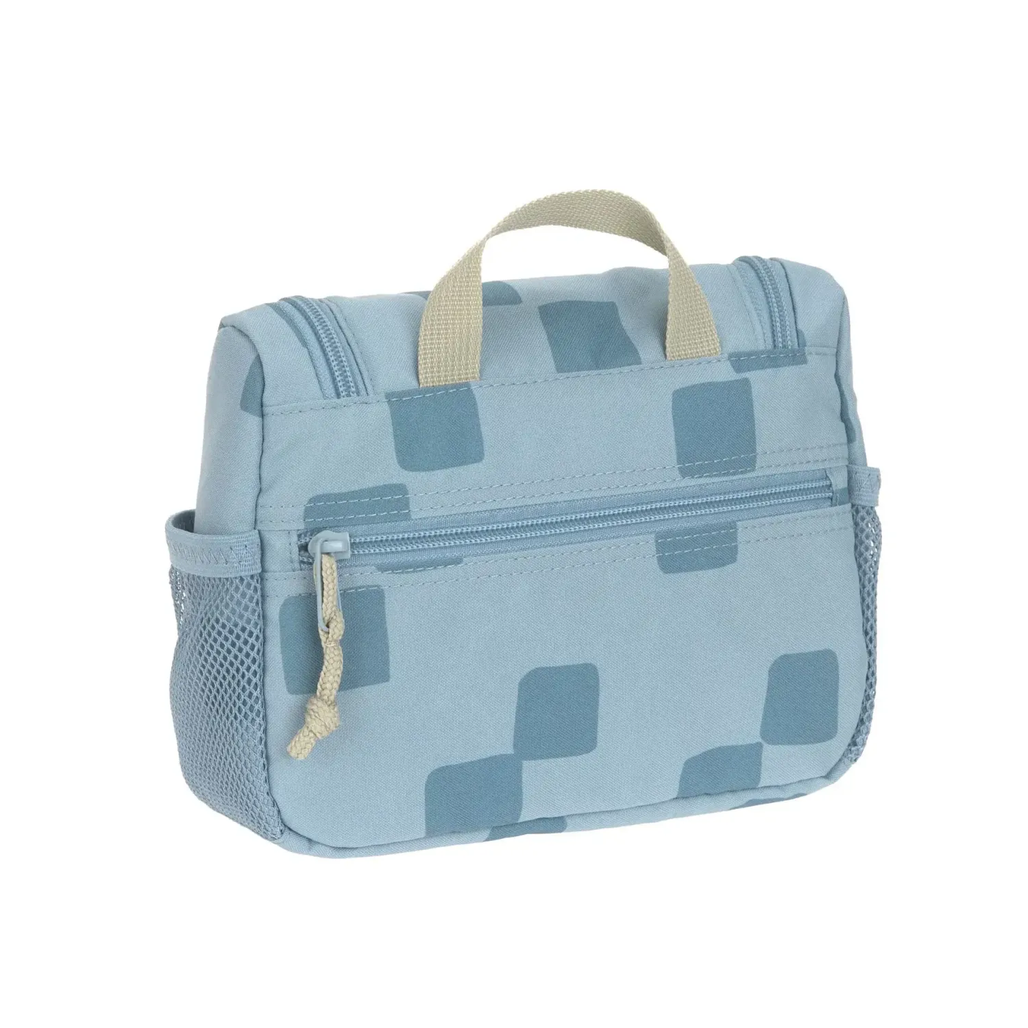 Akcesoria Łazienkowe|Akcesoria Łazienkowe | Lassig Kosmetyczka dziecięca, Pattern Party - blue