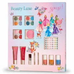 Kostiumy I Akcesoria|Naturalne Kosmetyki | Souza! Kosmetyki do makijażu dla dzieci zestaw 13 el. Beauty Luxe