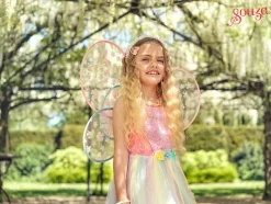 8 Lat+|Kostiumy I Akcesoria | Souza! Kostium sukienka i skrzydła motyla wróżka Flora